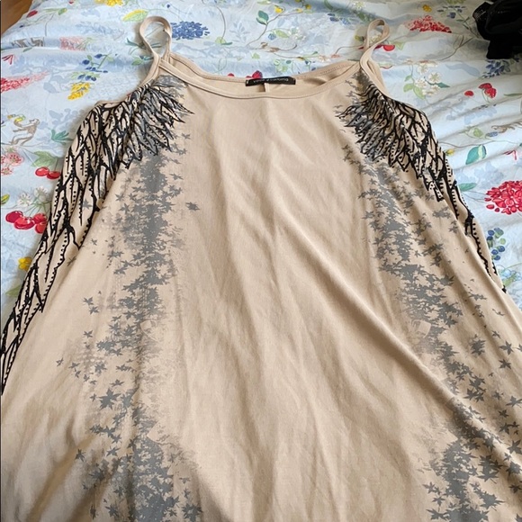 Voice of California tan dress - Picture 2 of 5